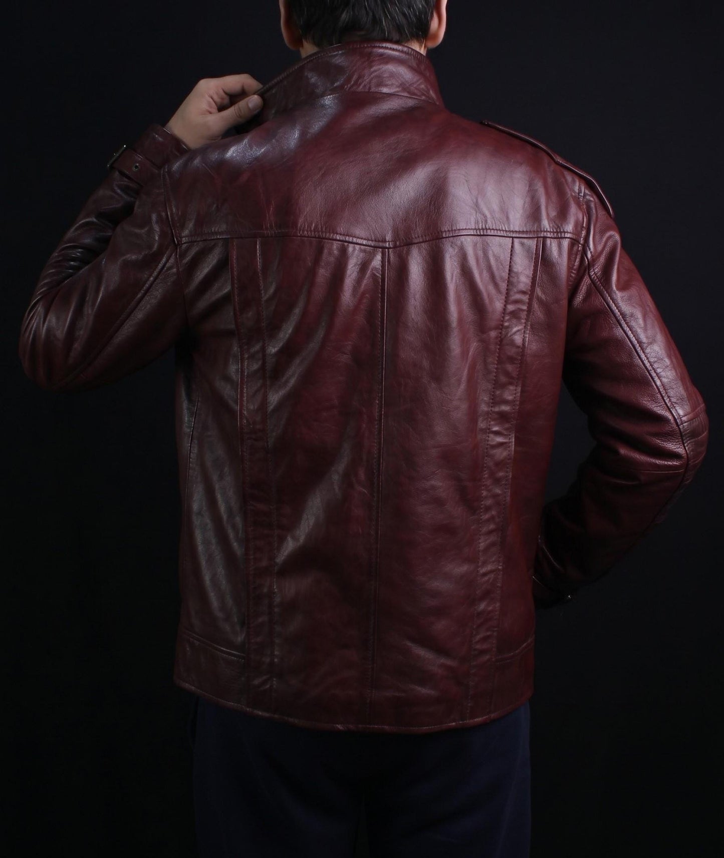 Guardians of the Galaxy 2 Star-Lord Cosplay Leather Jacket