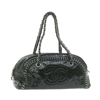 Chanel Cc Chain Hand Bag Enamel
