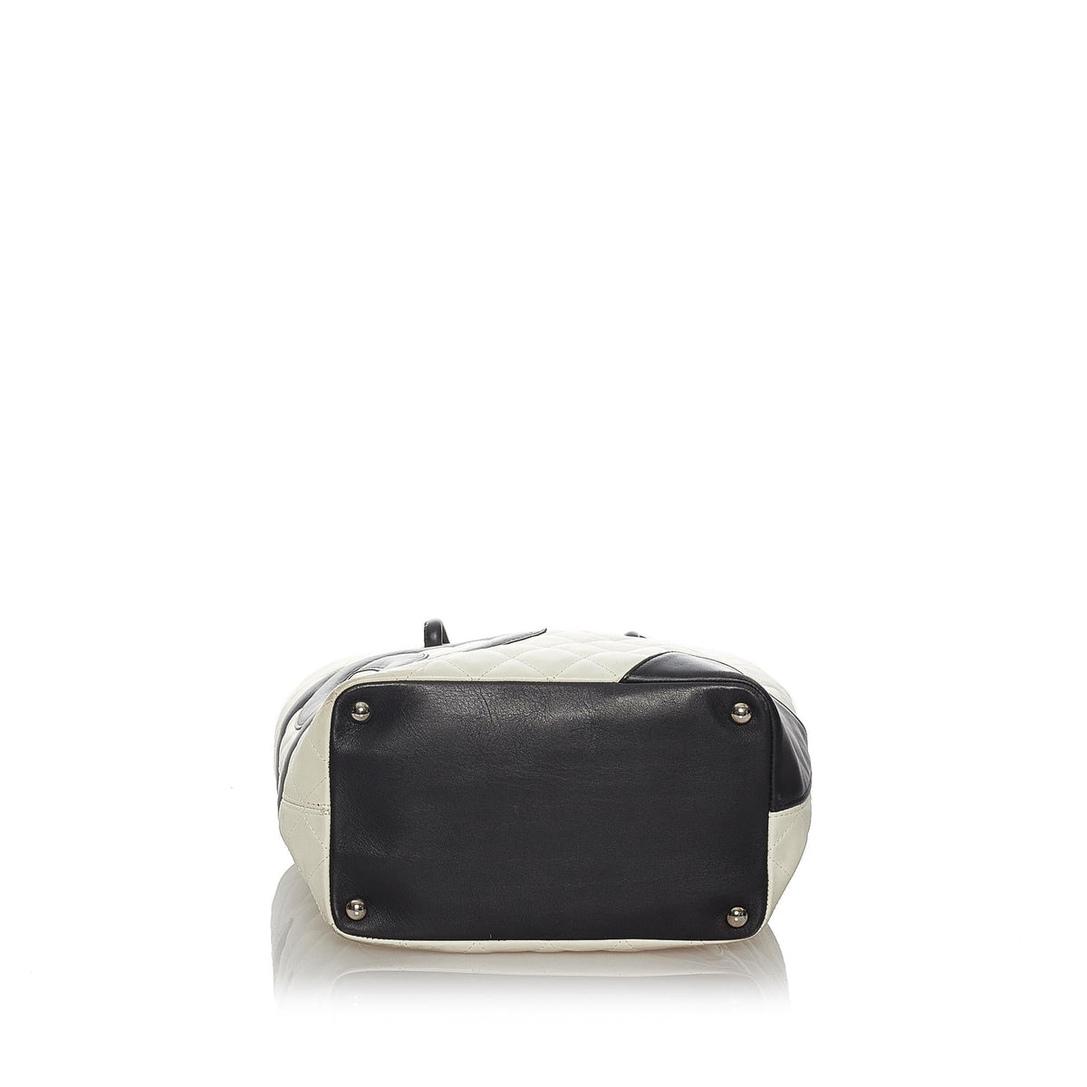 Chanel Cambon Ligne Lambskin Leather Tote Bag
