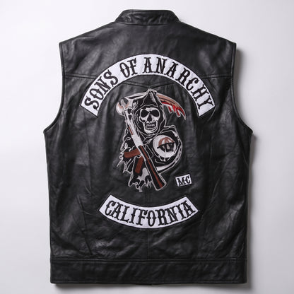 Jax Teller Sons of Anarchy Leather Vest
