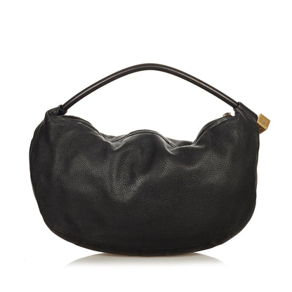 Chanel Caviar Leather Hobo Bag