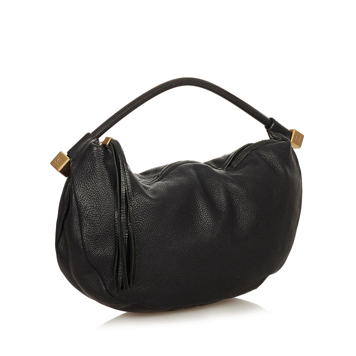 Chanel Caviar Leather Hobo Bag