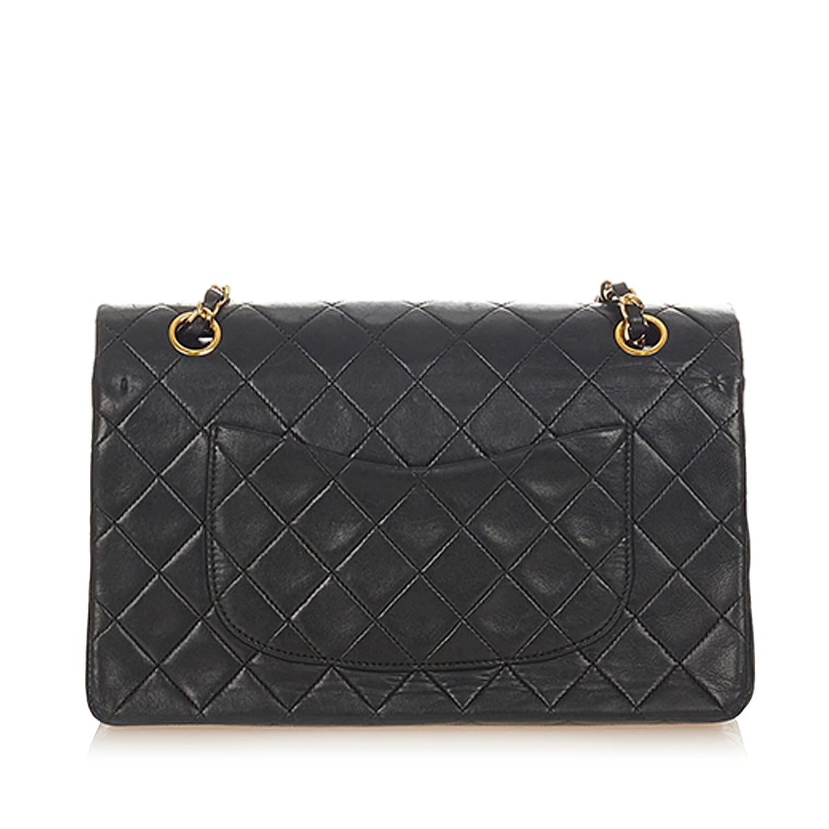 Chanel Classic Medium Lambskin Leather Double Flap Bag