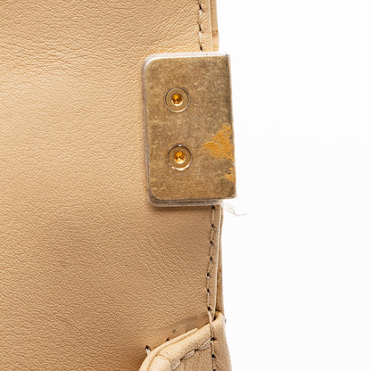 Chanel Lambskin Chain Top Handle Small Boy Bag