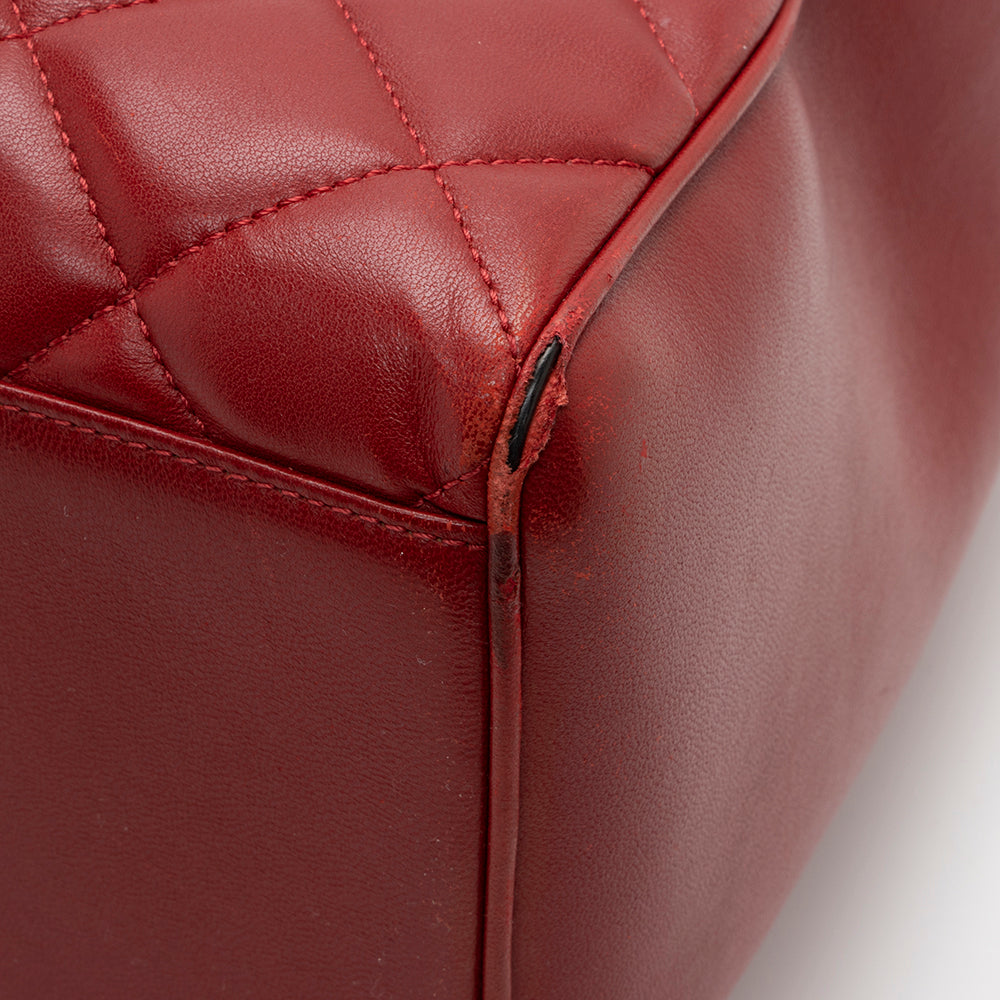 Chanel Lambskin Flap CC Shoulder Bag