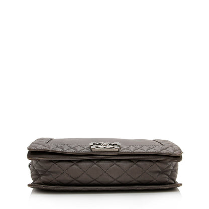 Chanel Lambskin Reverso Medium Boy Bag