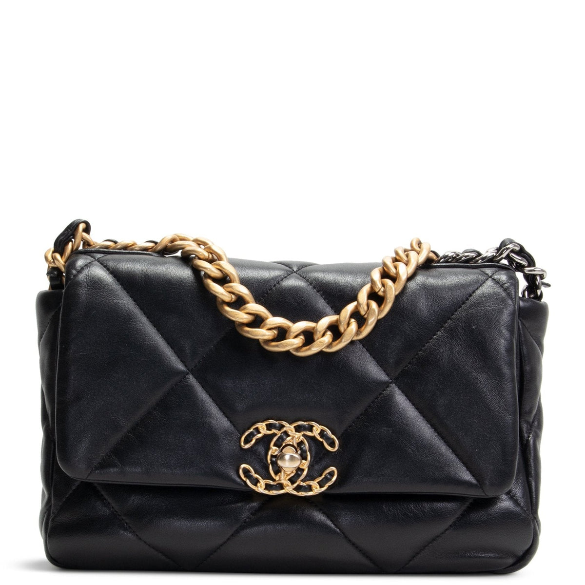 CHANEL 19 Flap Bag - Black