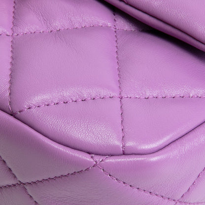 CHANEL Mini Candy Chain Flap Bag - Purple