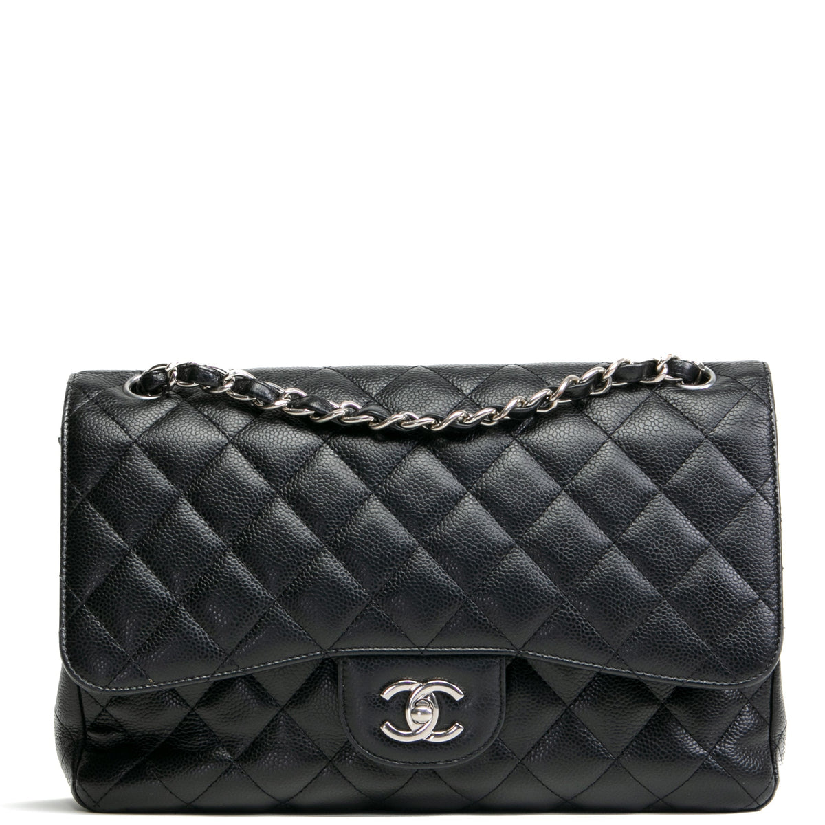 CHANEL Jumbo Double Flap - Black