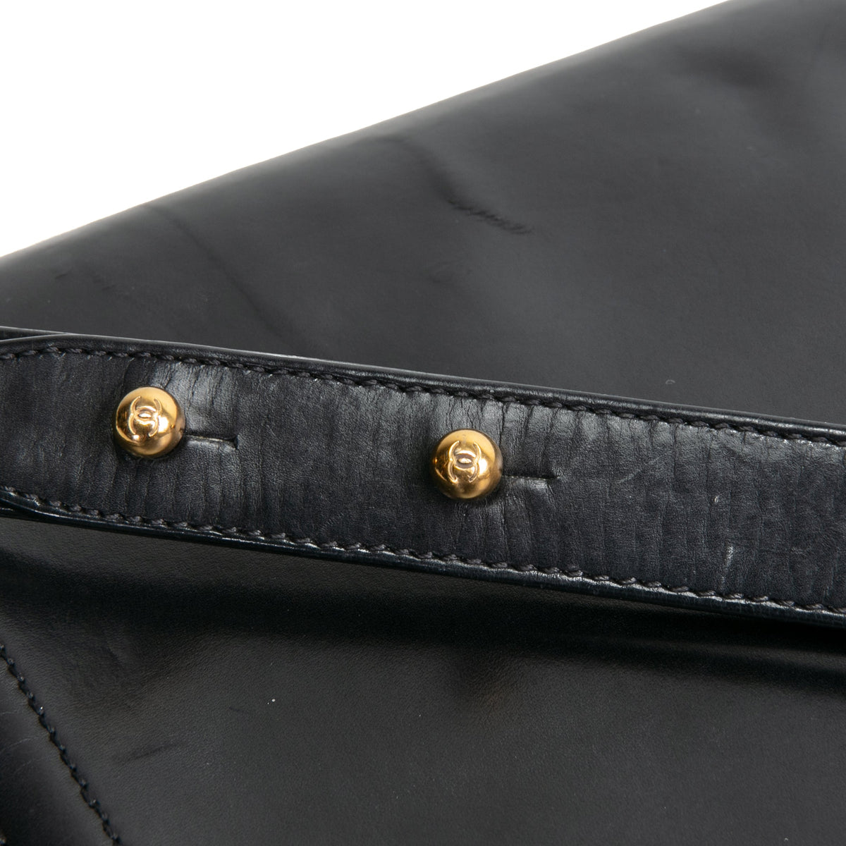 CHANEL Large Original Clasp Boy Bag- Black