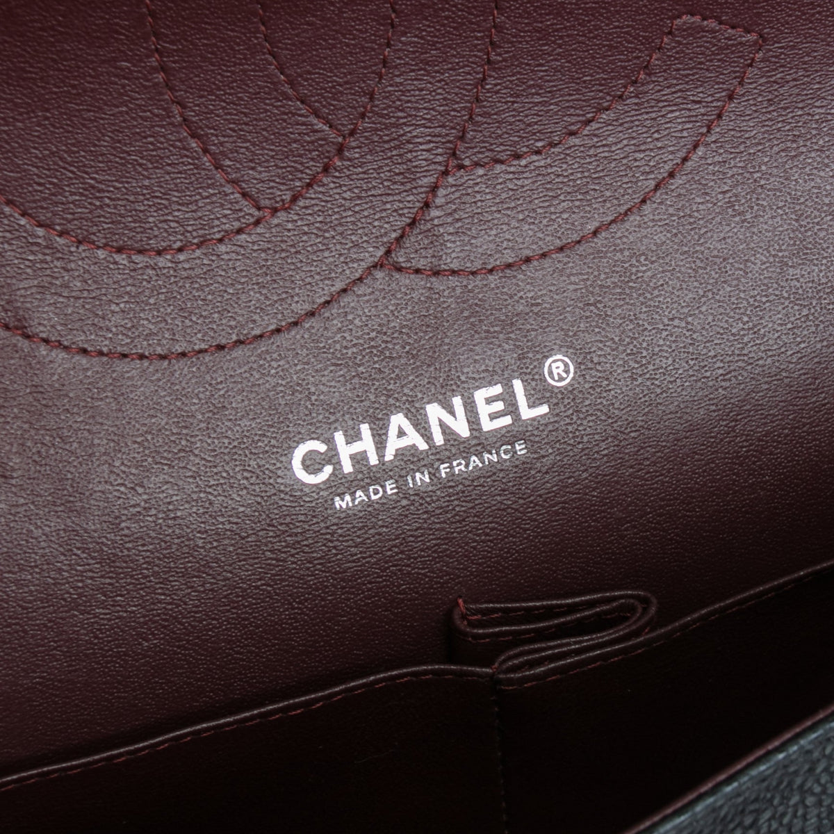 CHANEL Caviar Jumbo Double Flap Bag - Black