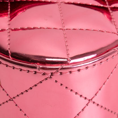 CHANEL Mini Hollywood Blvd Flap w/ Coin Purse - Metallic Pink