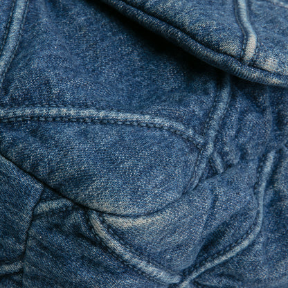 CHANEL 19 Denim Maxi Flap - Blue Jean