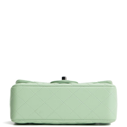 CHANEL Rectangular Mini Flap Bag - Matcha Green