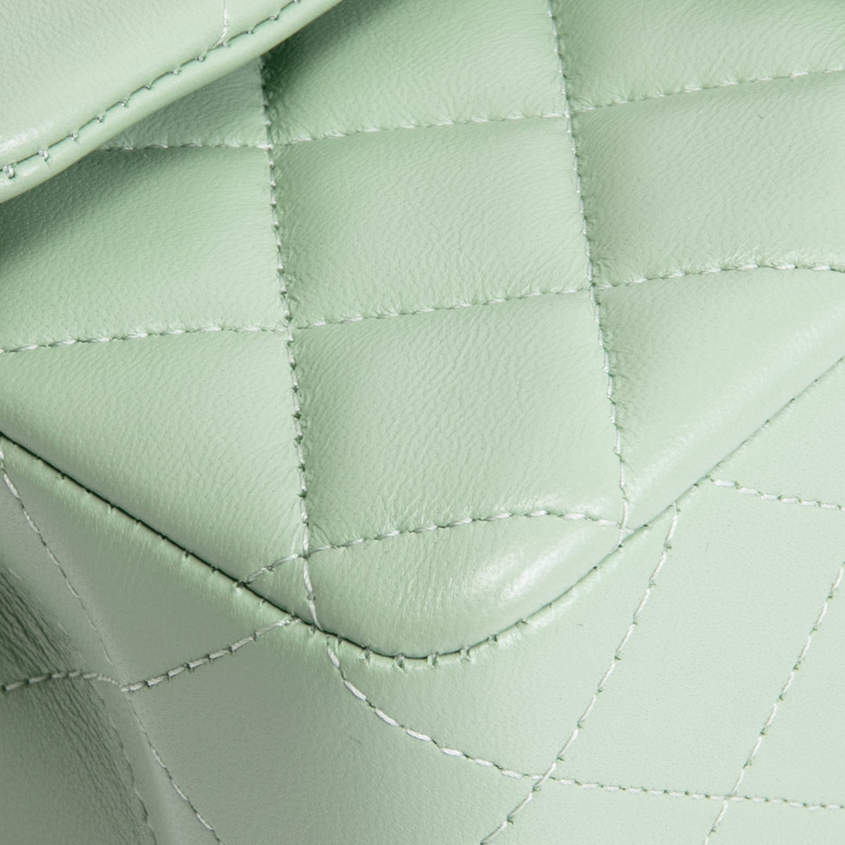 CHANEL Rectangular Mini Flap Bag - Matcha Green