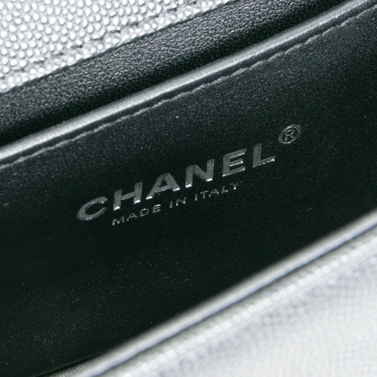 CHANEL Caviar Quilted Boy Flap Bag Small- Black