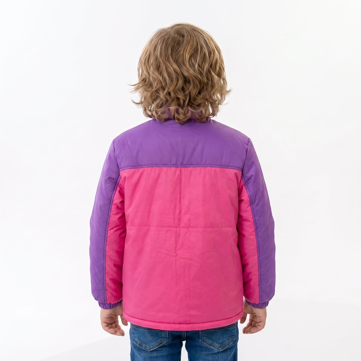 Kids Oliver Tree Inspired 90s Retro Colorblock Windbreaker Jacket