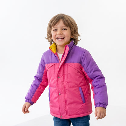 Kids Oliver Tree Inspired 90s Retro Colorblock Windbreaker Jacket