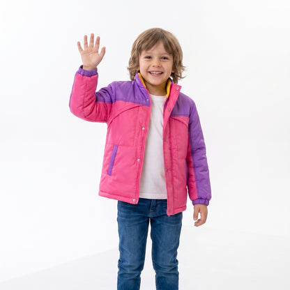 Kids Oliver Tree Inspired 90s Retro Colorblock Windbreaker Jacket