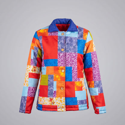 Dolly Parton Coat of Many Colors Cotton Coat