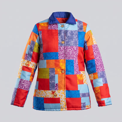 Dolly Parton Coat of Many Colors Cotton Coat