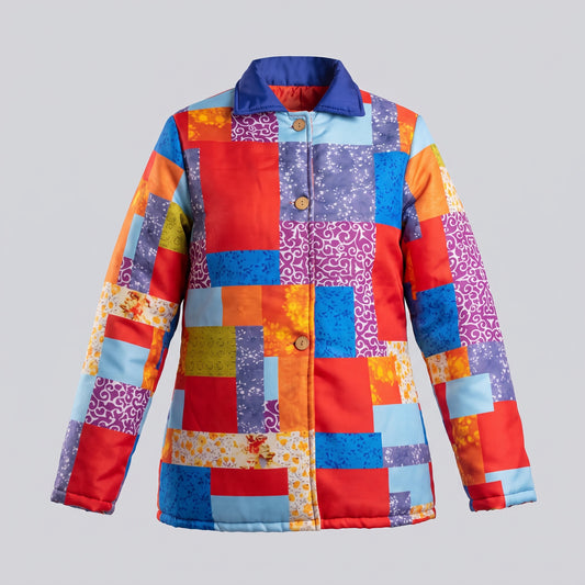Dolly Parton Coat of Many Colors Cotton Coat