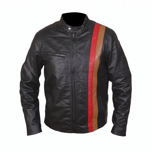 X-Men Origins Cyclops James Marsden Black Leather Jacket