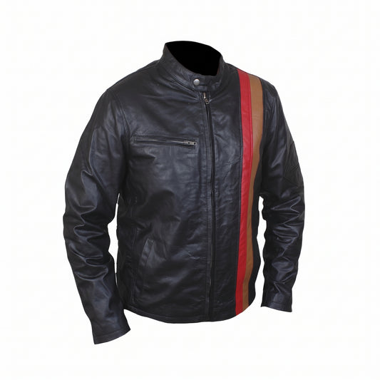X-Men Origins Cyclops James Marsden Black Leather Jacket