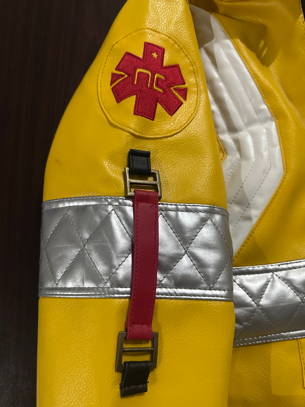 Cyberpunk 2077 Edgerunners David Martinez Yellow Leather Jacket