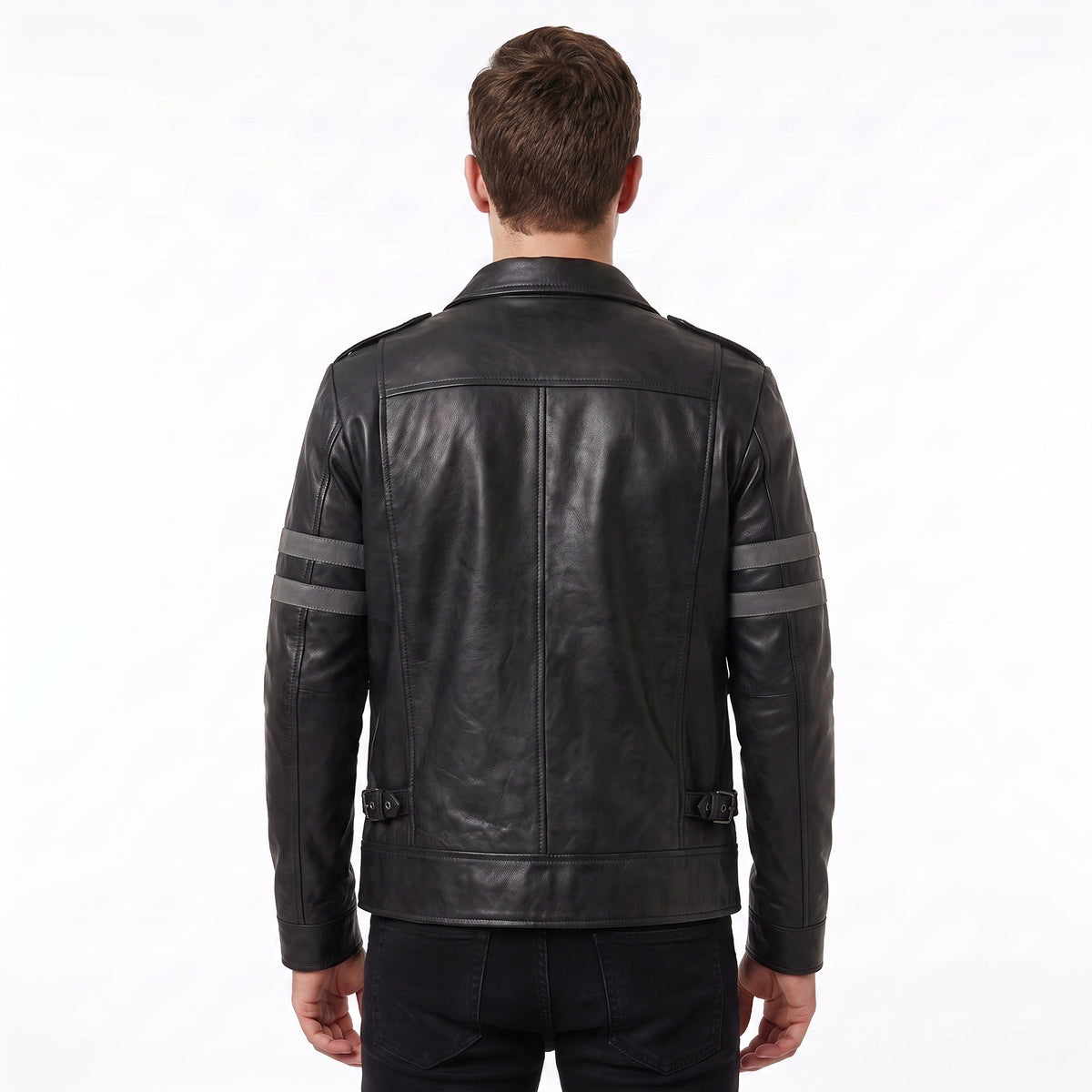 Leon Kennedy Resident Evil 6 Black Leather Jacket