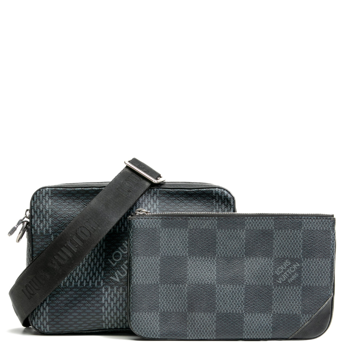 LOUIS VUITTON Damier Graphite Inifini 3D Trio - OUTLET - FINAL SALE