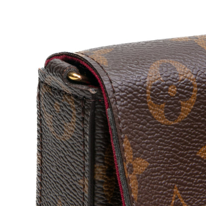 LOUIS VUITTON Fèlicie Pochette Insert Monogram Canvas