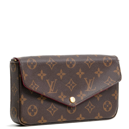 LOUIS VUITTON Fèlicie Pochette Insert Monogram Canvas