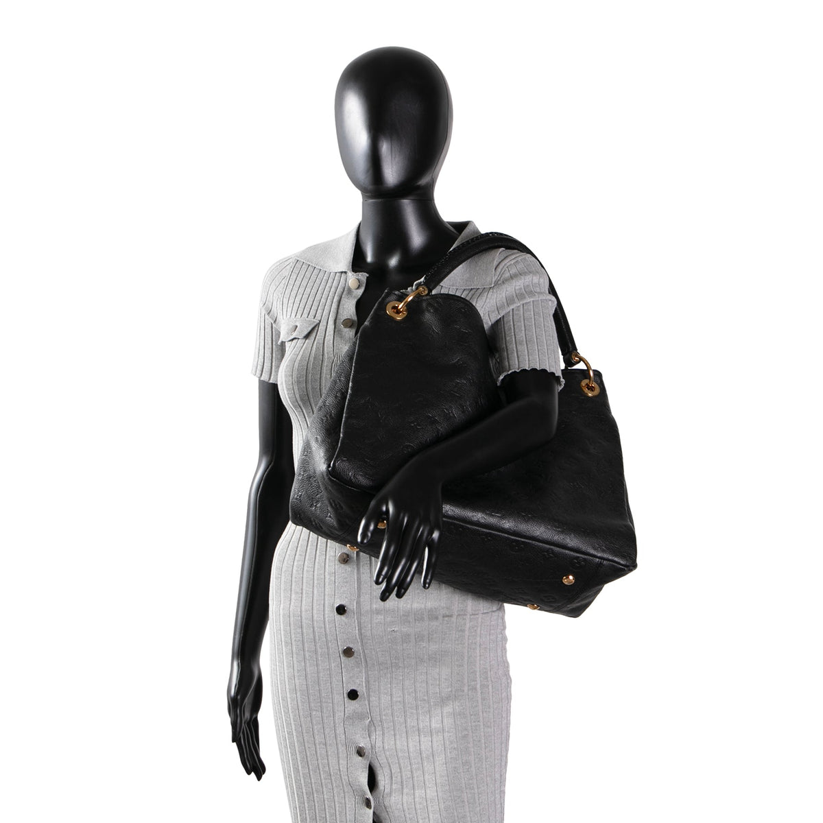 LOUIS VUITTON Artsy MM Empreinte- Black