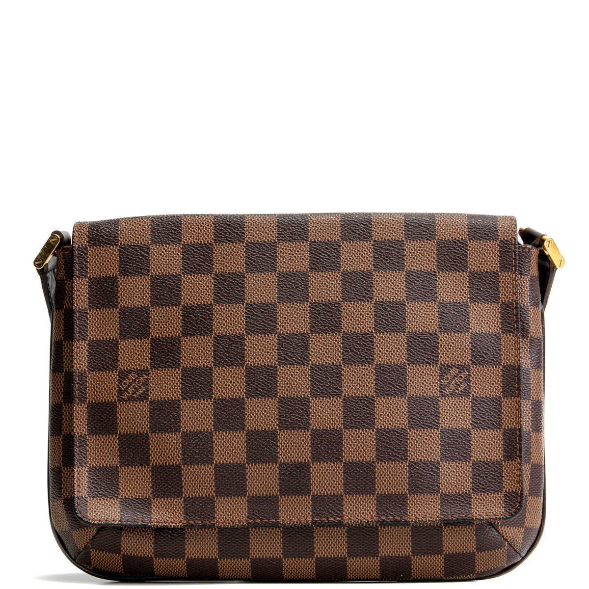 LOUIS VUITTON Musette Tango Damier Ebene - Vintage