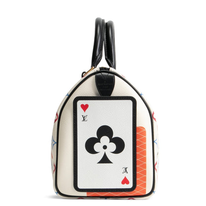 Louis Vuitton Limited Edition Monogram Game On Speedy Bandouliere 25