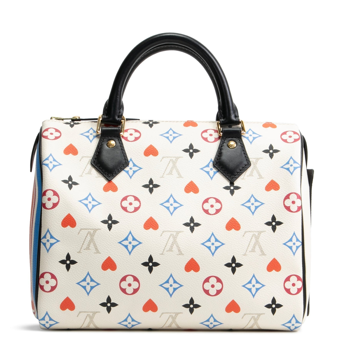 Louis Vuitton Limited Edition Monogram Game On Speedy Bandouliere 25