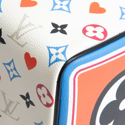Louis Vuitton Limited Edition Monogram Game On Speedy Bandouliere 25