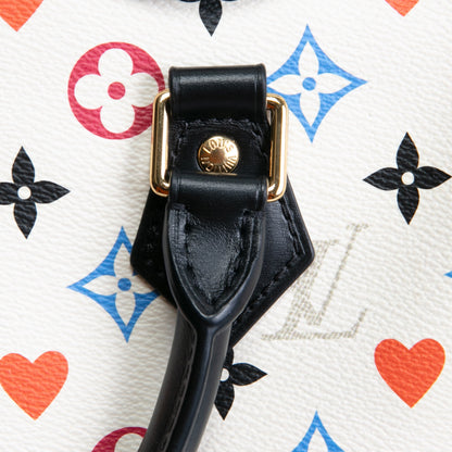 Louis Vuitton Limited Edition Monogram Game On Speedy Bandouliere 25