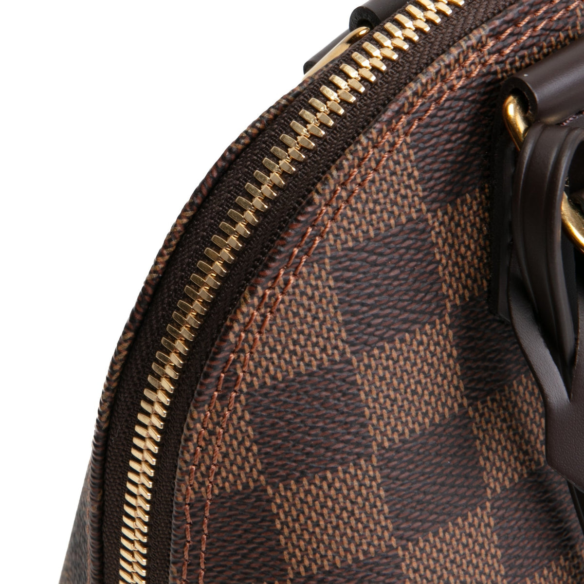 LOUIS VUITTON Damier Ebene Alma BB