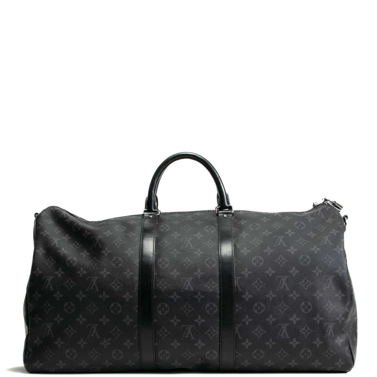 LOUIS VUITTON Keepall Bandouliere 55 Monogram Eclipse- OUTLET FINAL SALE