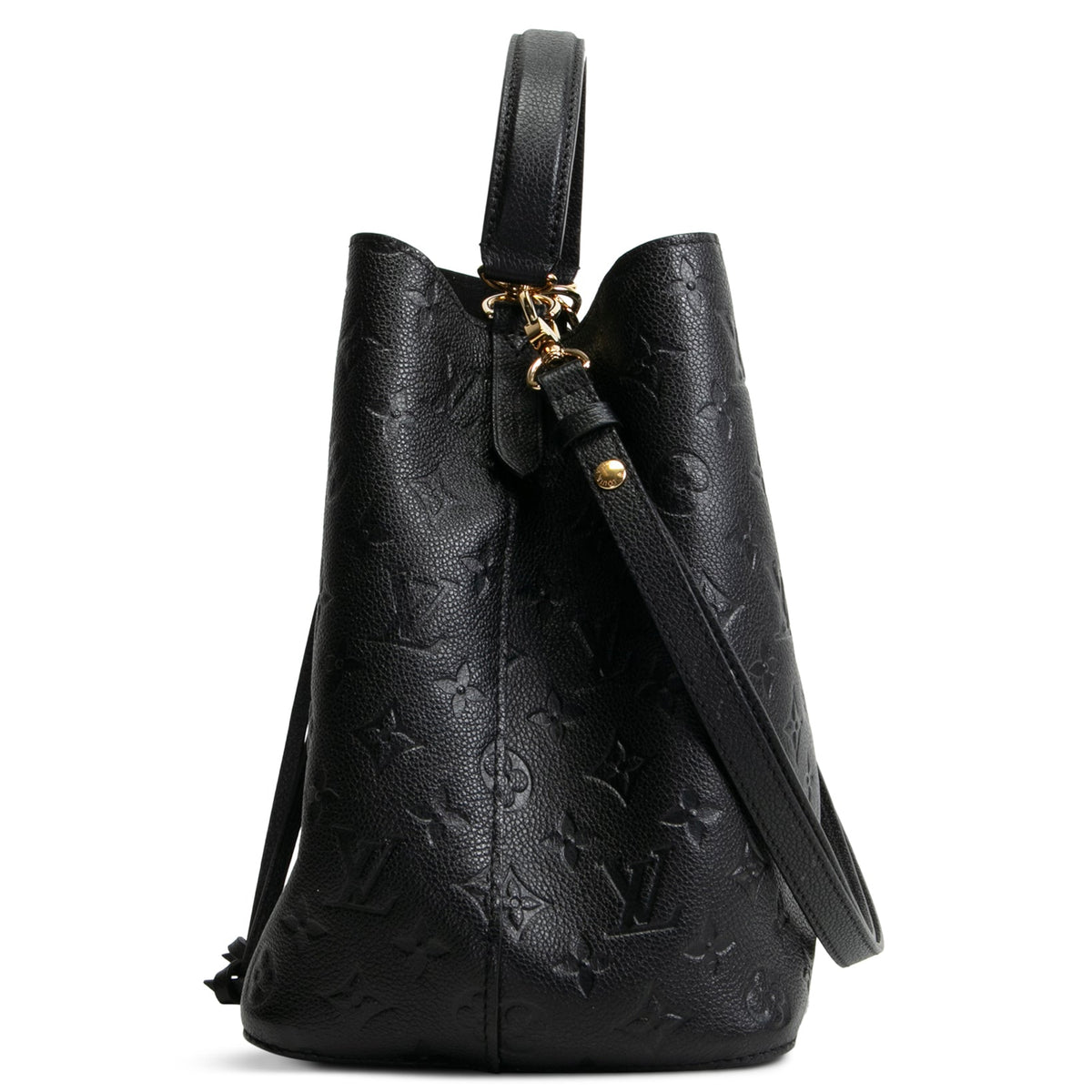 LOUIS VUITTON Monogram Empreinte NeoNoe MM - Black