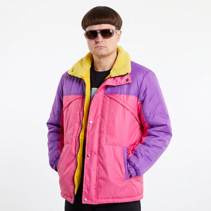 Oliver Tree Inspired 90s Retro Colorblock Windbreaker