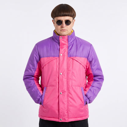 Oliver Tree Inspired 90s Retro Colorblock Windbreaker
