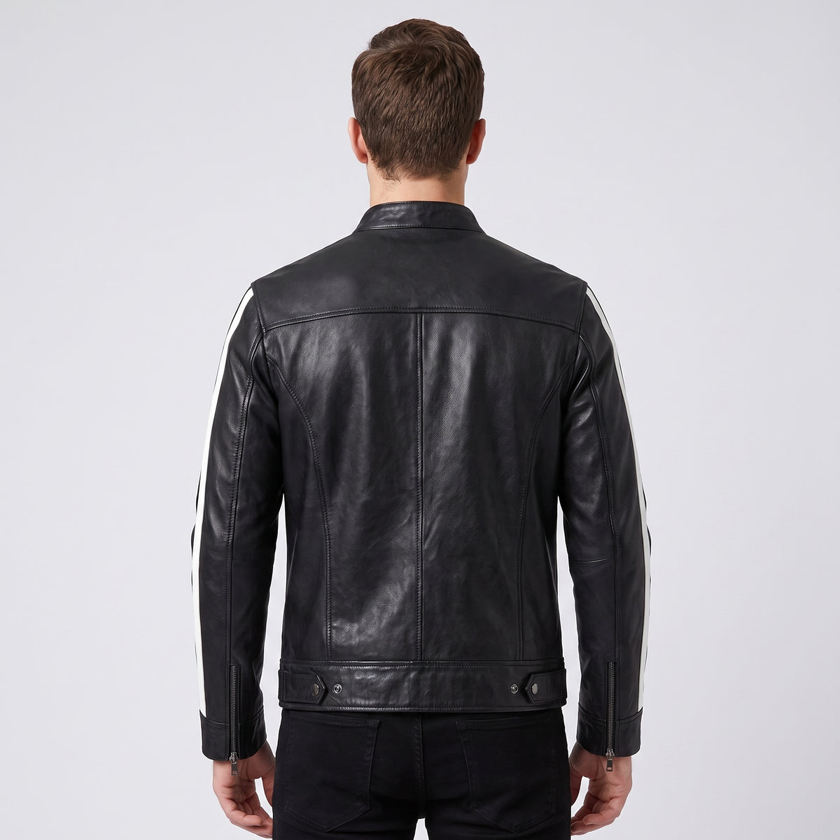 Resident Evil Vendetta Inspired Black Leather Biker Jacket