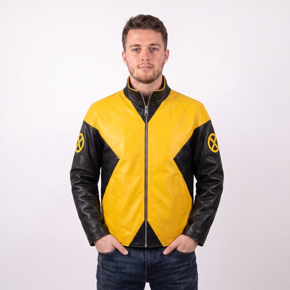 X-Men Inspired Mutant Leather Jacket