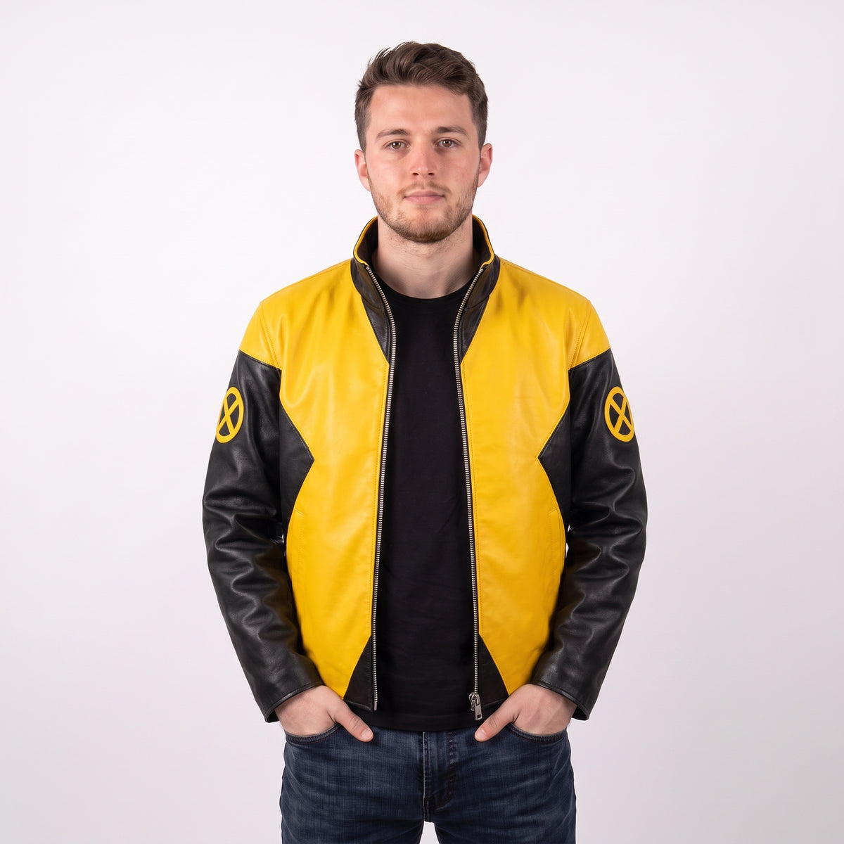 X-Men Inspired Mutant Leather Jacket