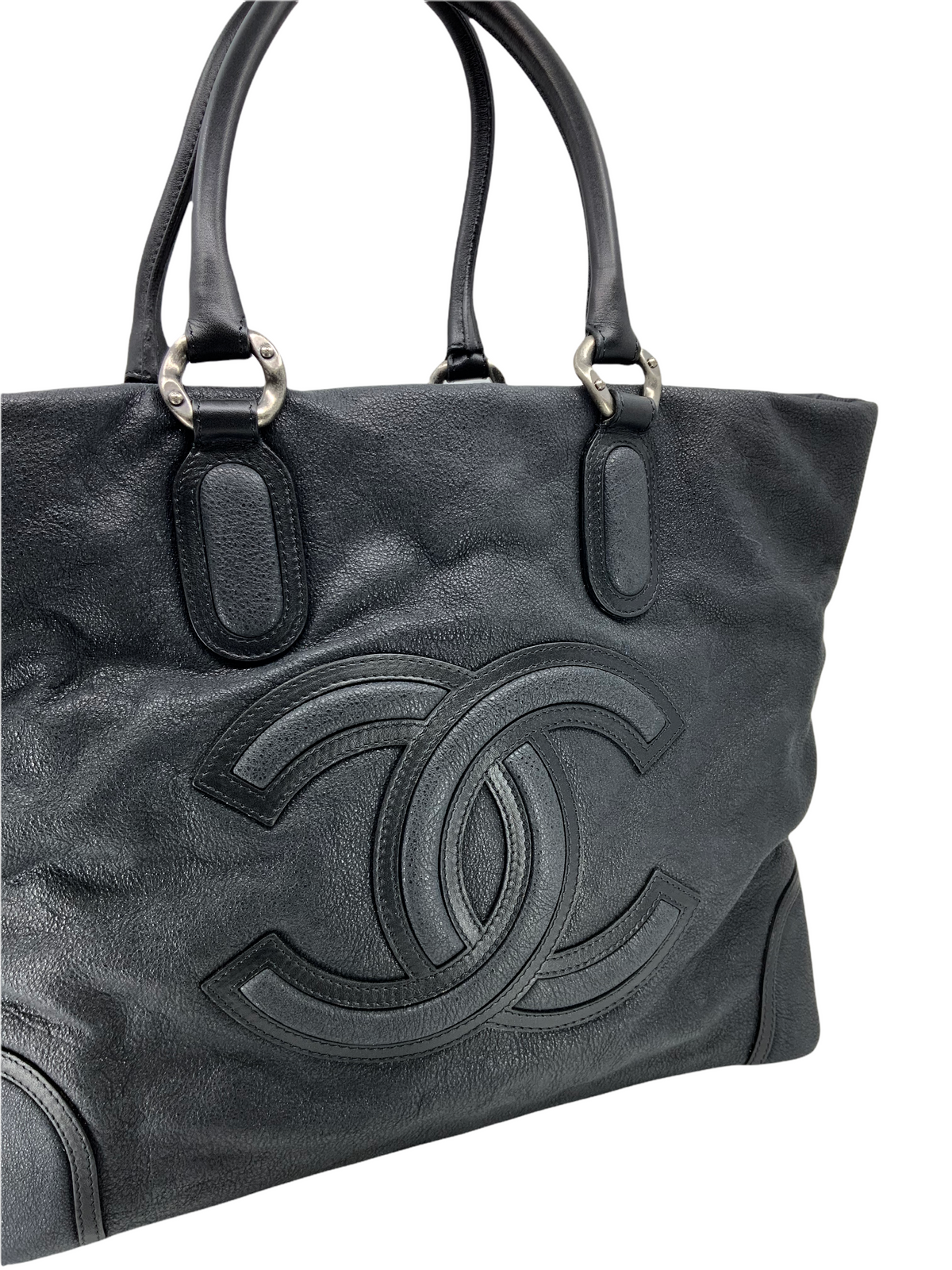 Chanel Calfskin Leather Timeless Large Tote Bag