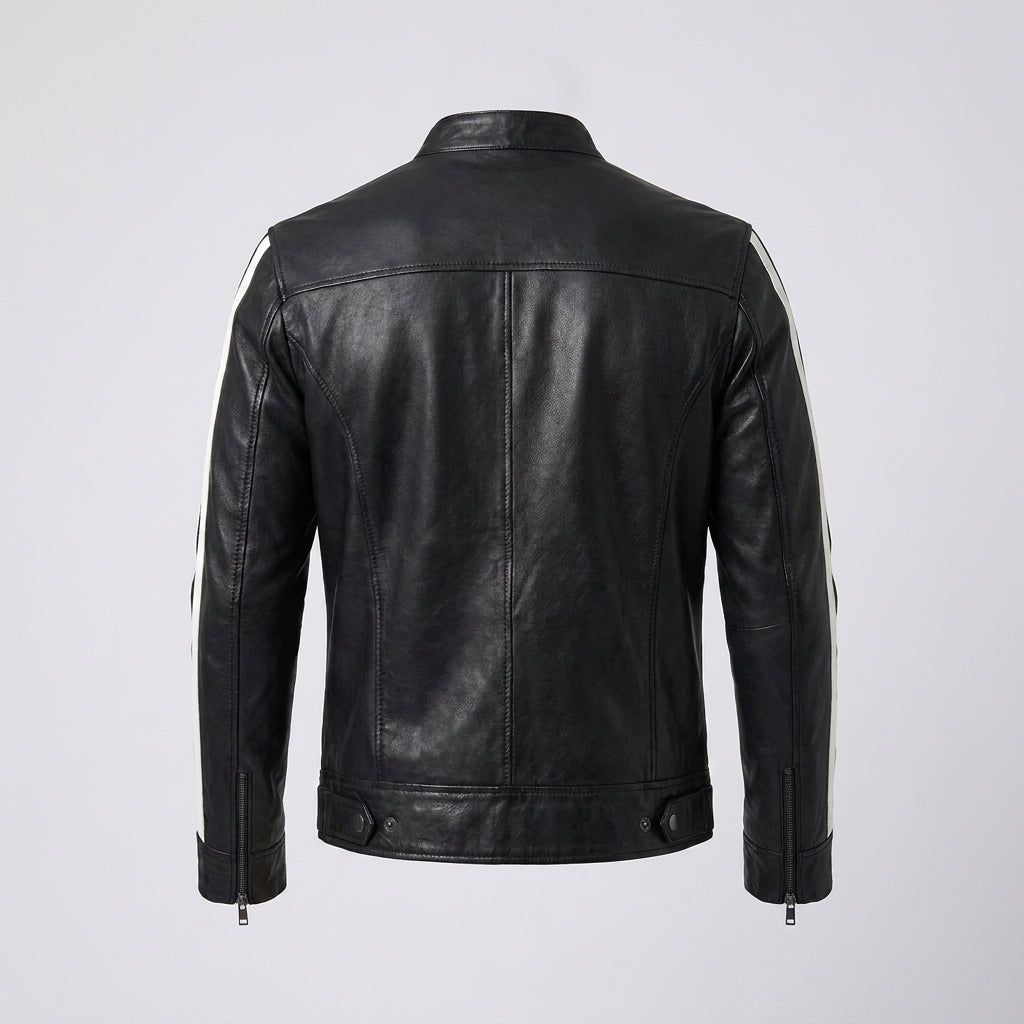 Resident Evil Vendetta Inspired Black Leather Biker Jacket