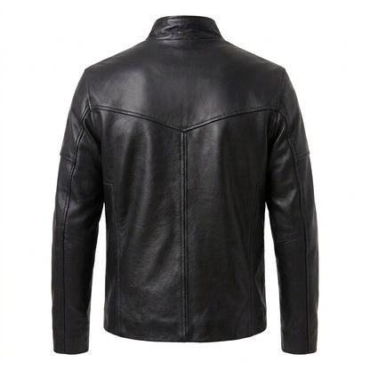 Bucky Barnes Winter Soldier Genuine Leather Jacket with Removable Arms